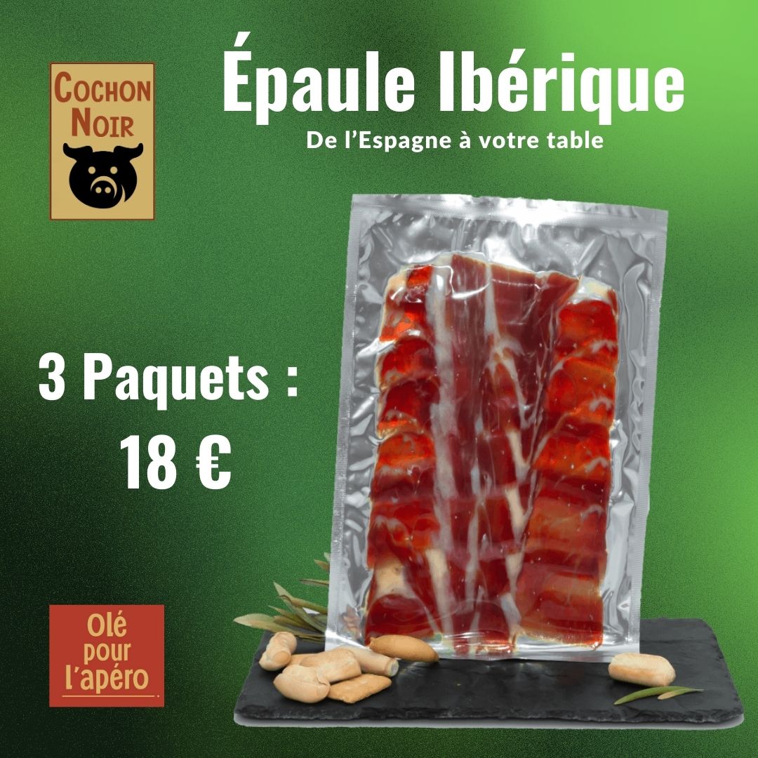 Épaule Ibérique x 3